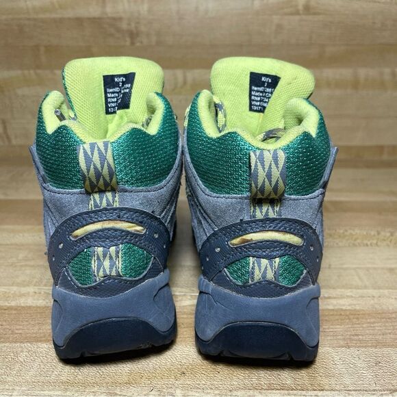 LL Bean Tek 2.5 Kids Waterproof Hiking Boots Kids Size 2 Dark Loden 286156 - Picture 4 of 6